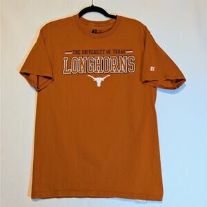 Russell Athletic University of Texas Longhorns Burnt Orange Graphic T-Shirt -...